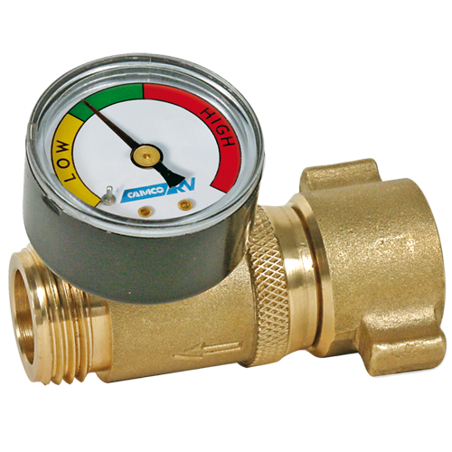 Camco 40064 Régulateur de pression d'eau  - avec indicateur