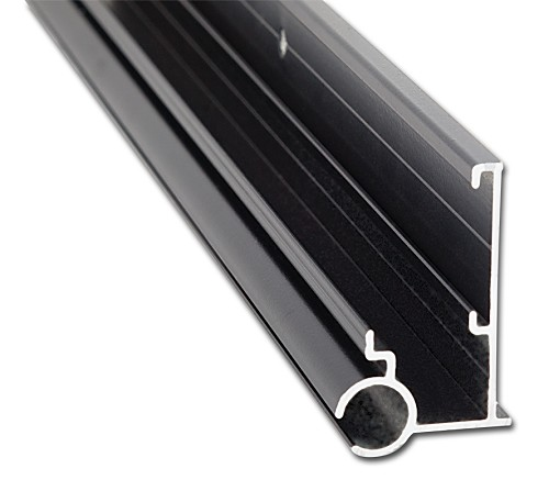 AP Products 021-56302-16 - Rail de gouttière/auvent aluminium, 16', noir