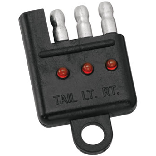 Draw-Tite 20114 - Testeur à 4 voies pour circuits de feux de circulation arrière avec affichage DEL