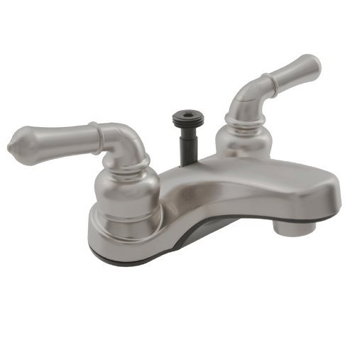 Dura Classical RV Lavatory Faucet w/ Diverter - Brushed Satin Nickel