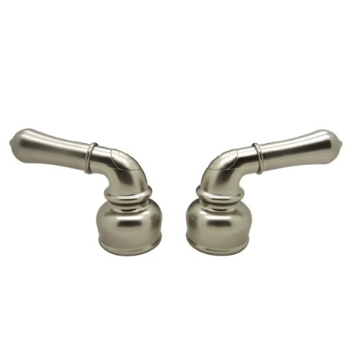 Dura Classical Lever Handles - Plated Plastic - Brushed Satin Nickel
