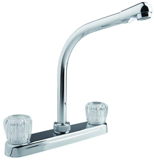 Dura Hi-Rise RV Kitchen Faucet - Chrome Polished