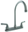 Dura J-Spout RV Kitchen Faucet - Brushed Satin Nickel