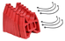 Valterra S1500R - Support de tuyau souple - 15? - rouge - emballé