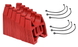 Valterra S2000R - Support de tuyau souple - 20' - rouge - emballé