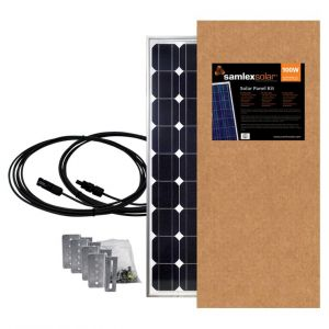 Samlex SSP-100-KIT - Ensemble de panneaux solaires de 100 watts